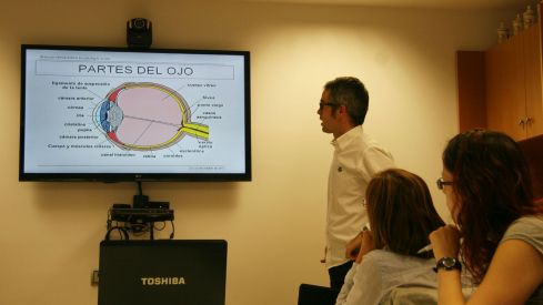 Farmacéuticos alaveses se forman en patologías oculares Farmacéuticos alaveses se forman en patologías oculares