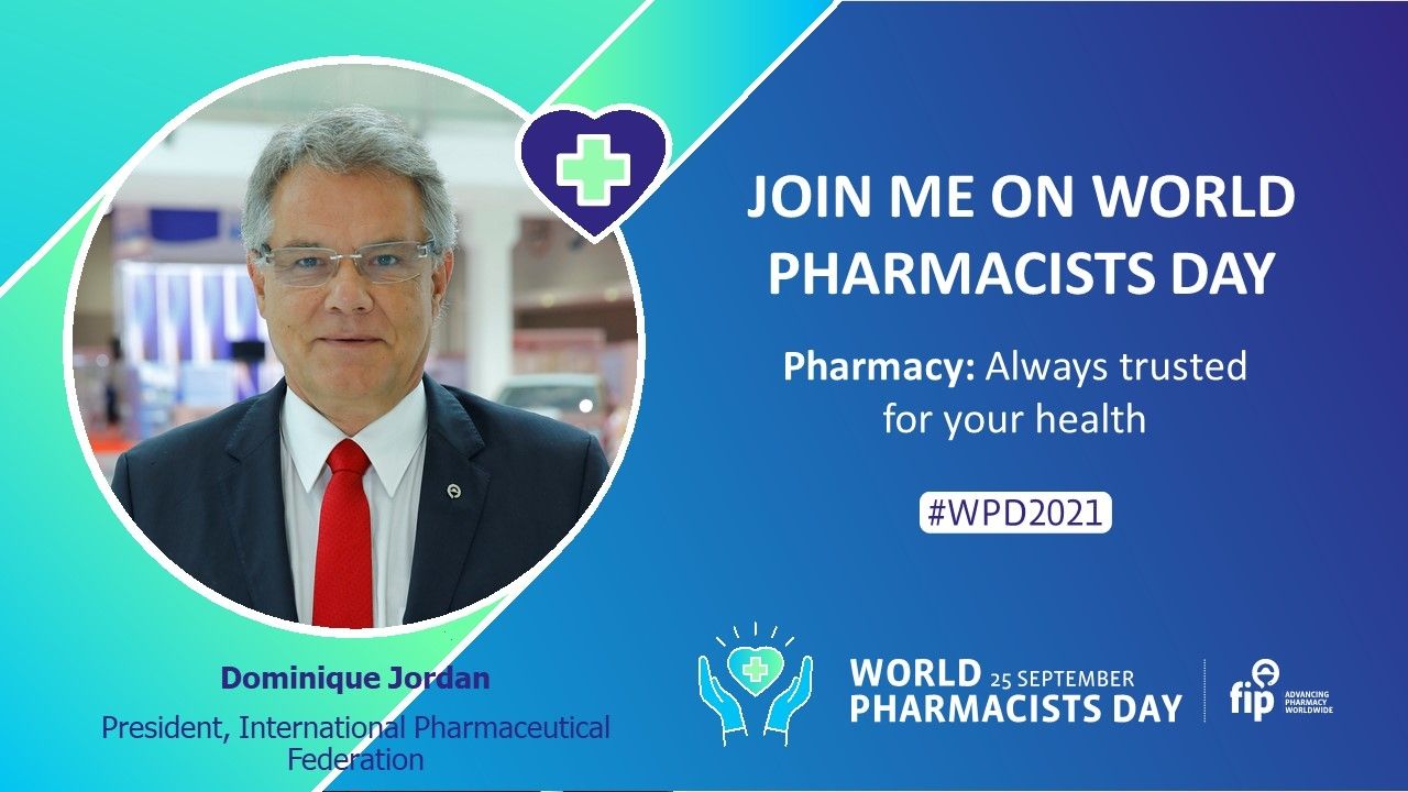 La confianza, protagonista en el Día Mundial del Farmacéutico 2021