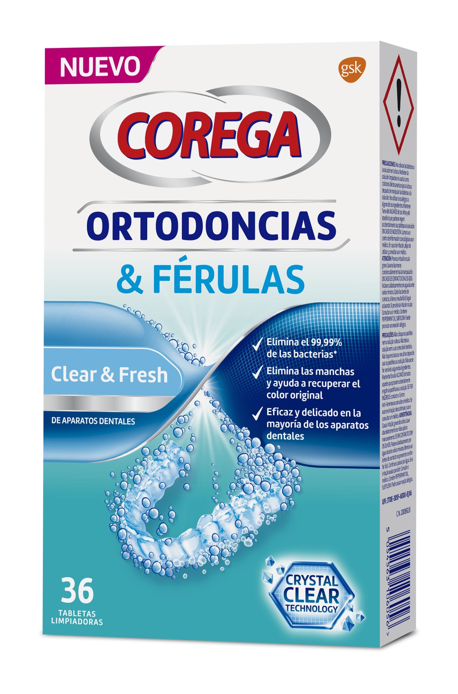 GSK Consumer Healthcare lanza “Corega Ortodoncias & Férulas” para el cuidado diario de retenedores y alineadores dentales