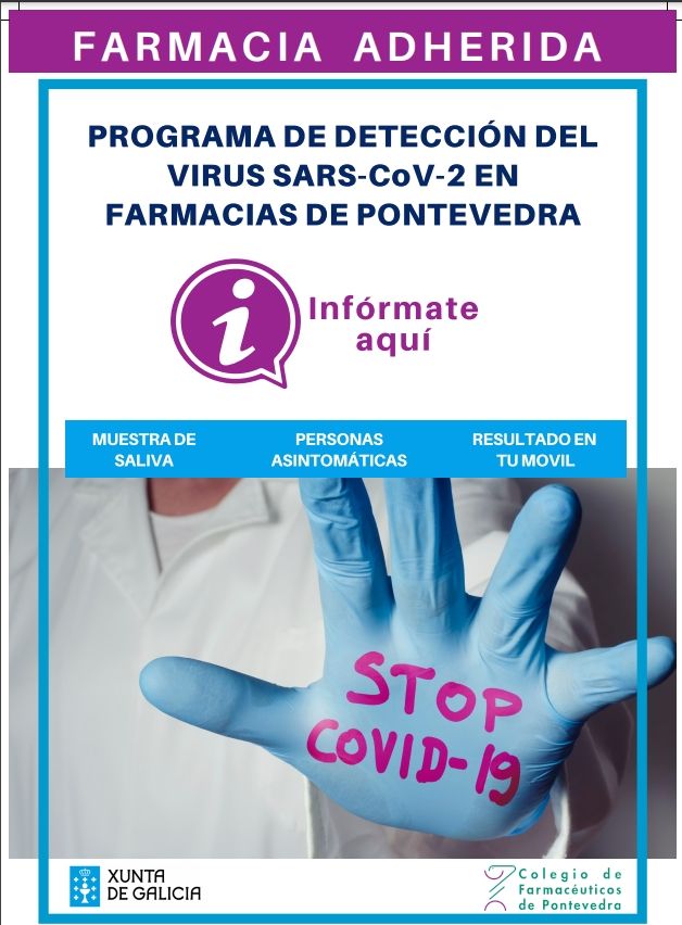 Nuevo cribado COVID-19 para jóvenes de 12 a 17 años en las farmacias de Pontevedra