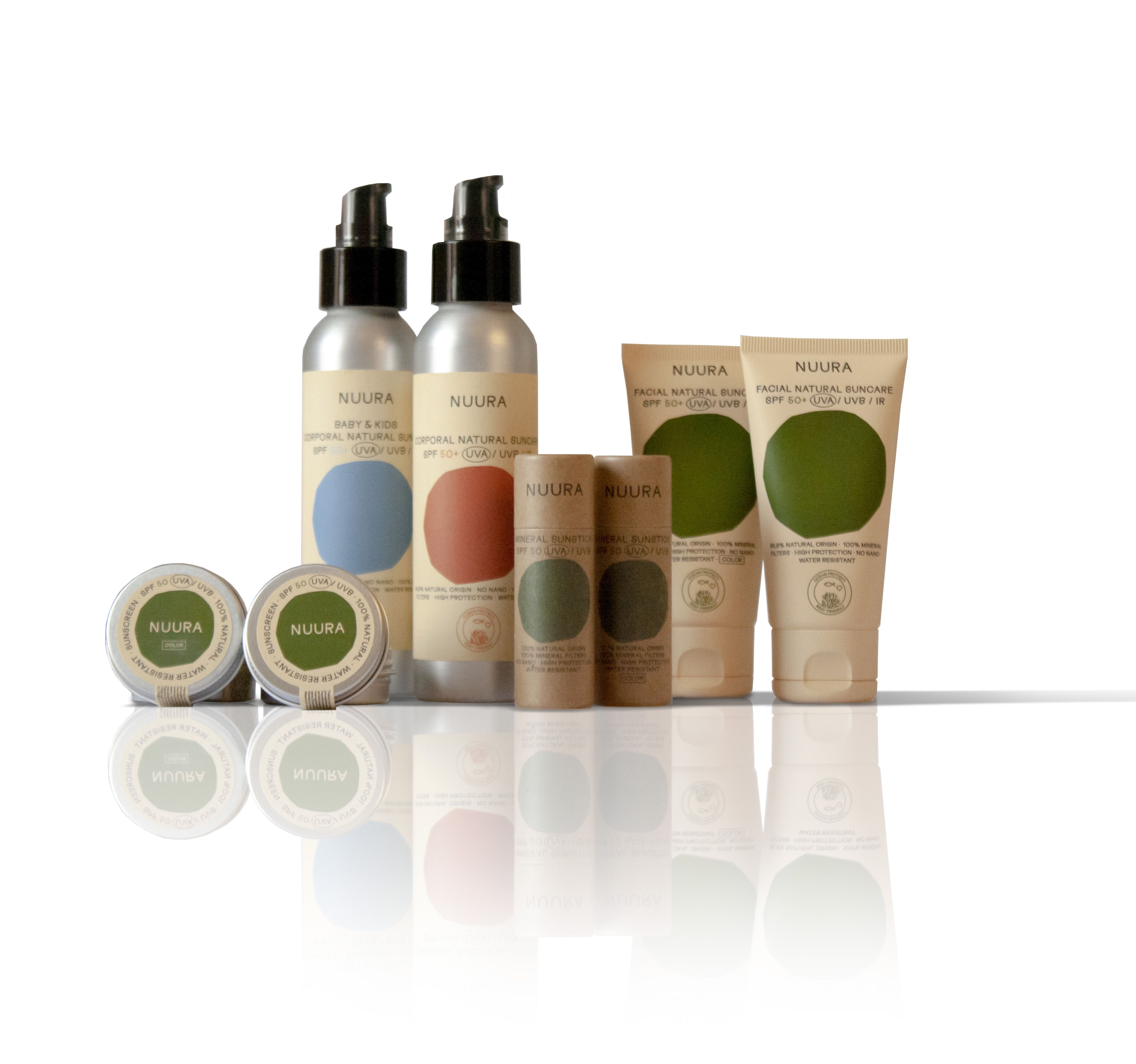 Los solares orgánicos y sostenibles de Nuura para proteger la piel y el medioambiente