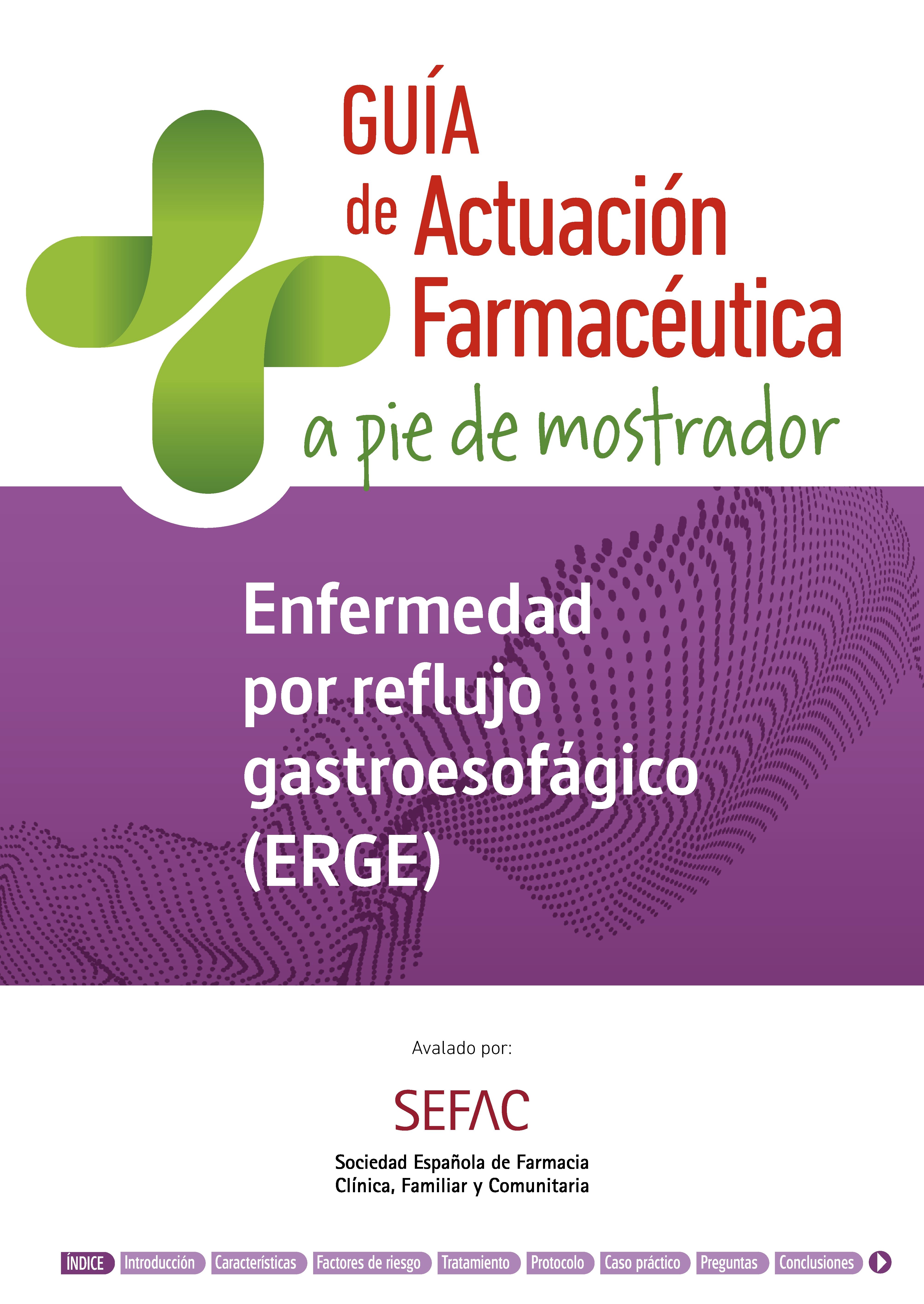 SEFAC lanza una guía para los farmacéuticos comunitarios sobre la enfermedad por reflujo gastroesofágico