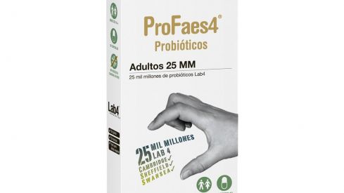 ProFaes4 25 MM, un simbiótico con Lab4 y fructooligosacáridos que ayuda la flora intestinal