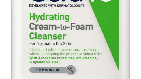CeraVe amplía su gama de limpiadores con una nueva limpiadora crema-espuma hidratante