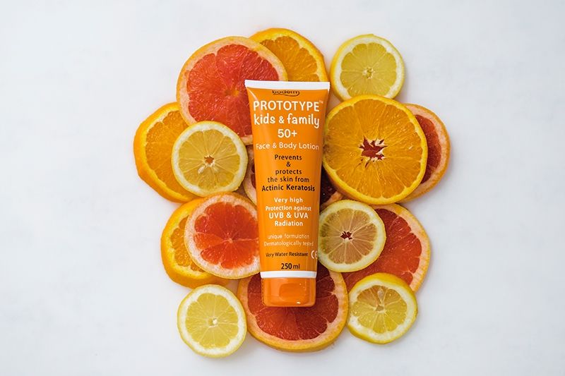 Olyan Farma presenta Prototype kids & family 50+ Face & Body Lotion