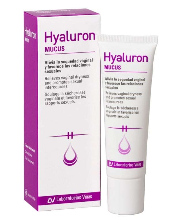 Hyaluron Mucus con ácido hialurónico para aliviar la sequedad vaginal