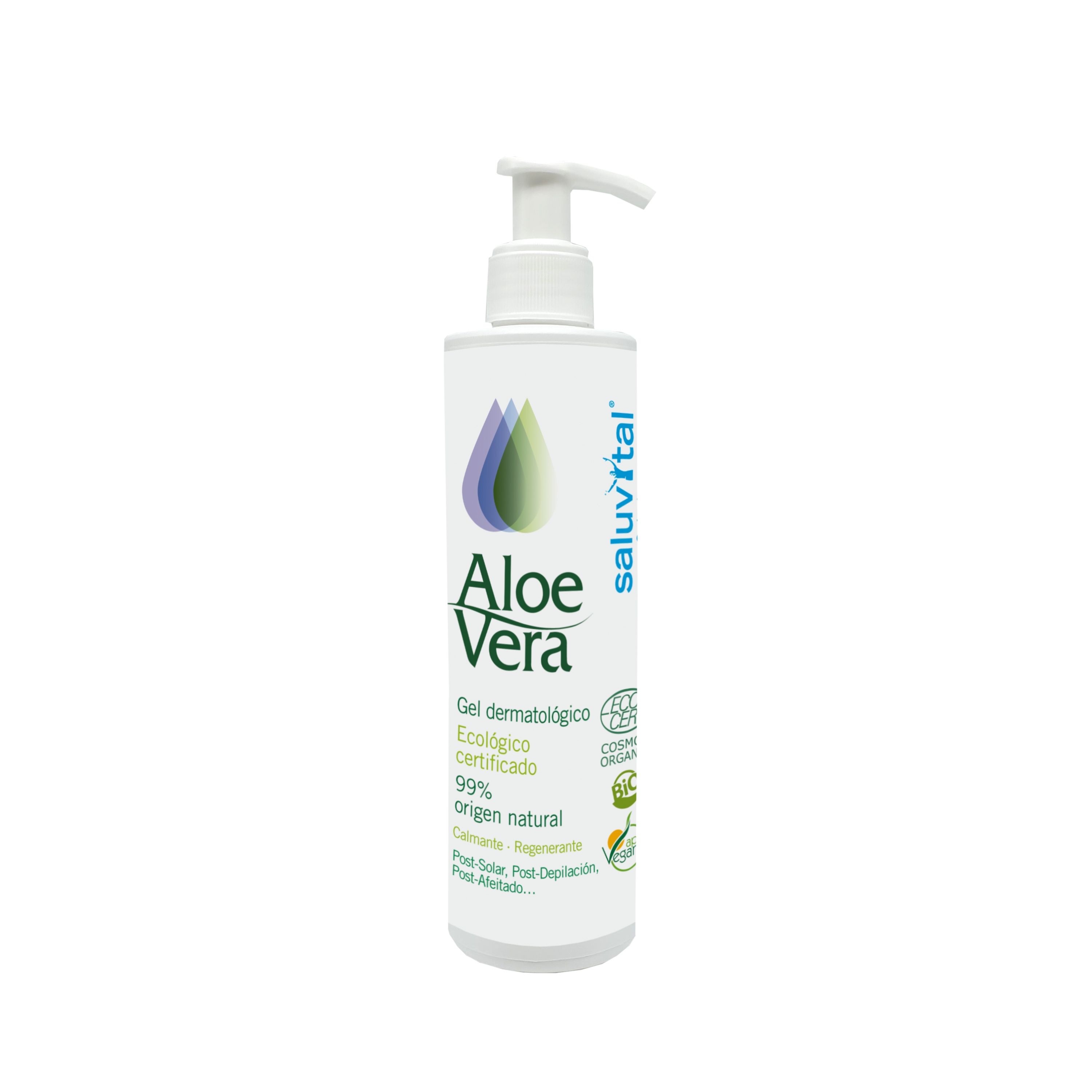 Saluvital presenta su nuevo gel dermatológico de aloe vera con certificado ECOCERT