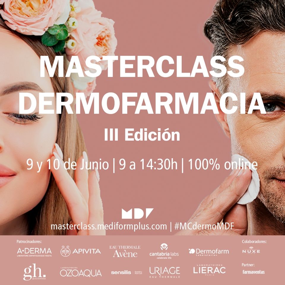 Mediformplus presenta la III Edición de la Masterclass Dermofarmacia