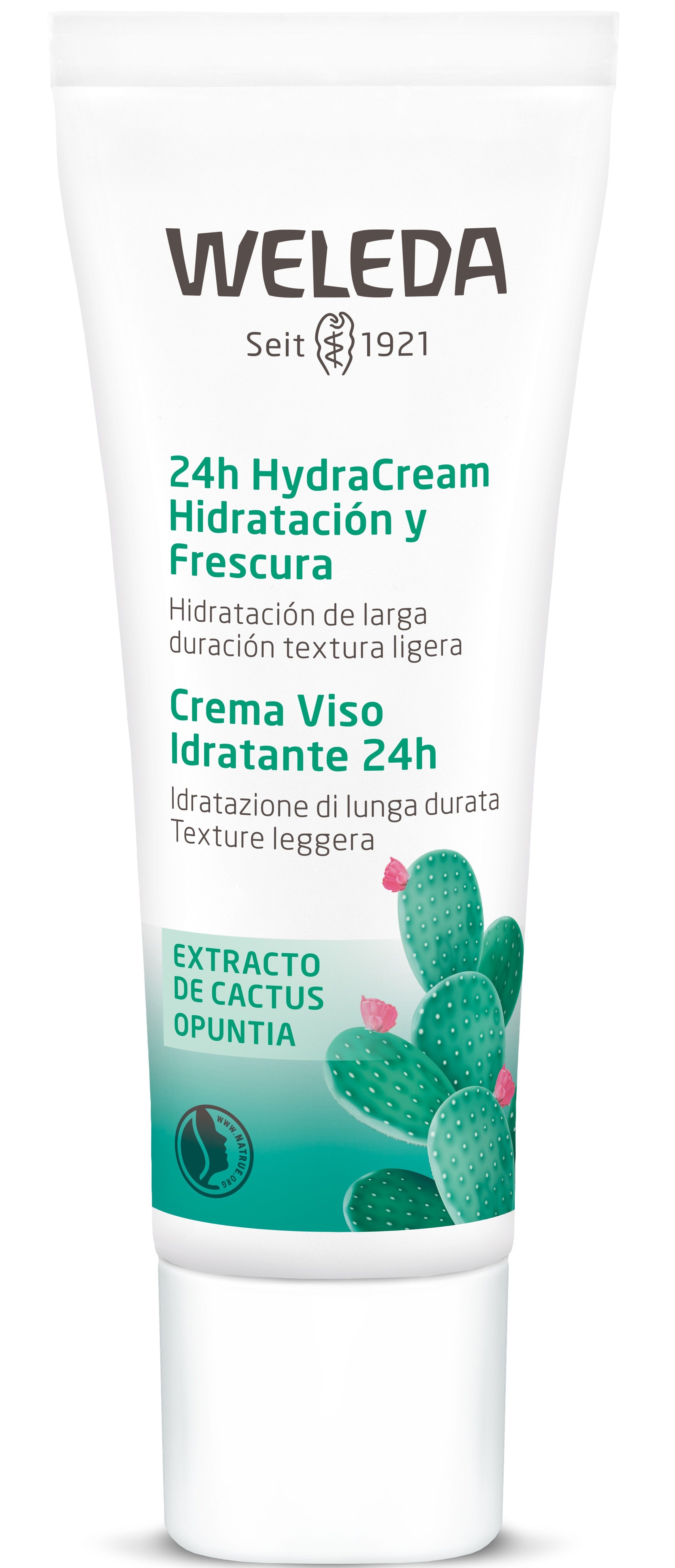 Nueva línea facial de Weleda con extracto de cactus para cuidar y cubrir las necesidades del rostro