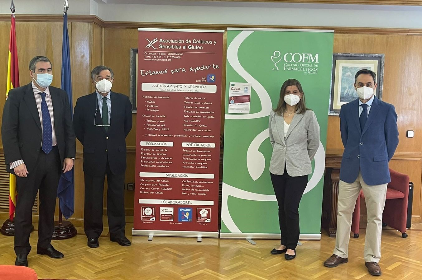 La Asociación de Celíacos y Sensibles al Gluten y el COF de Madrid presentan la campaña «Abordaje de la Enfermedad Celíaca desde la farmacia»