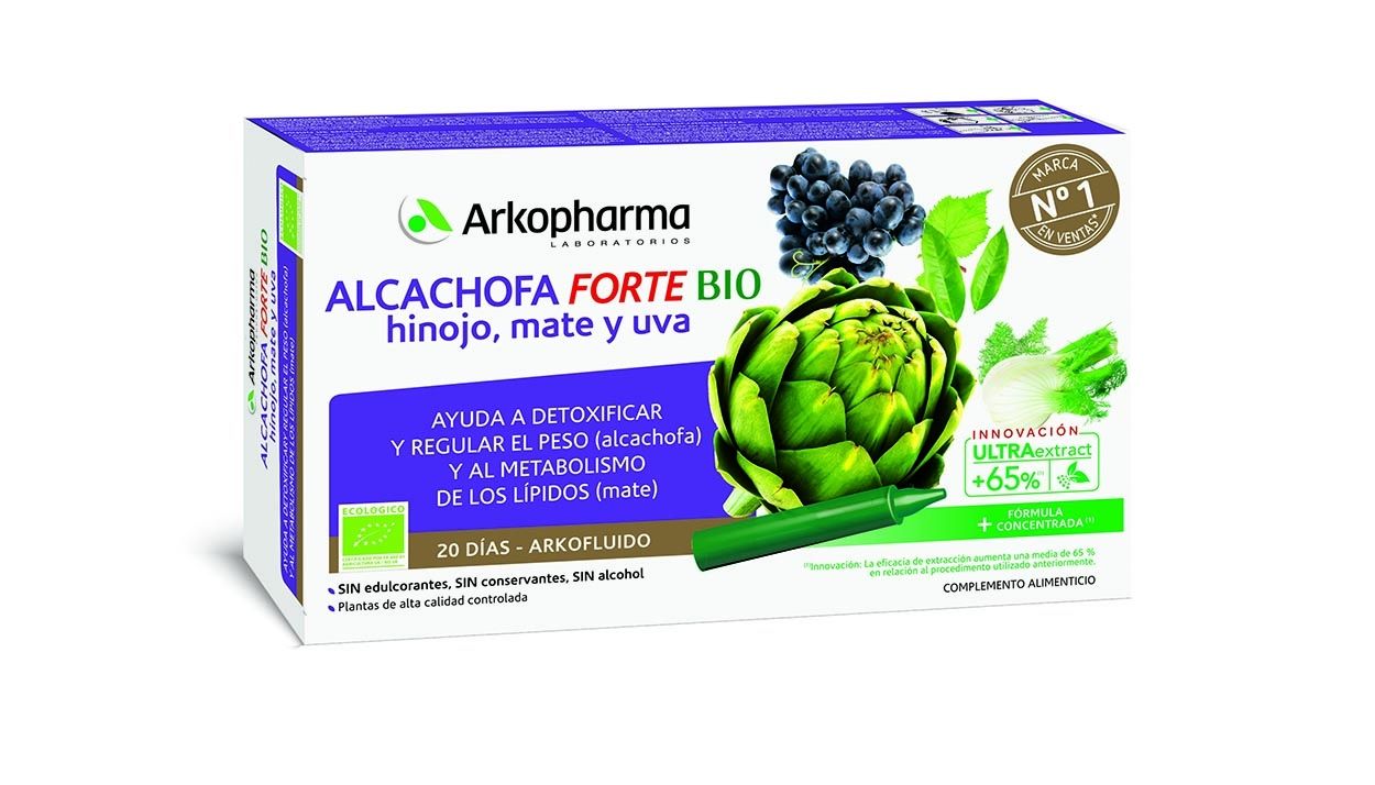 Llega Arkofluido Alcachofa Forte BIO, una ayuda para perder peso y detoxificar el organismo