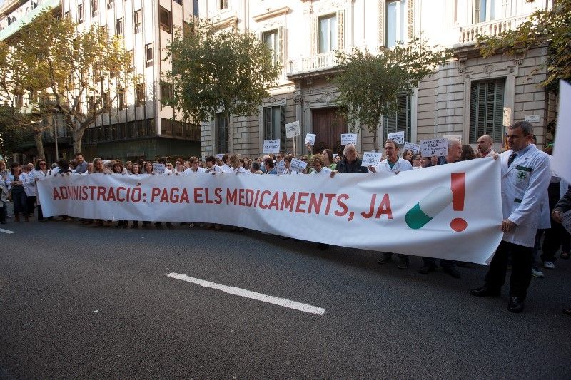 El cierre de las farmacias catalanas redujo más de un 80% la actividad farmacéutica El cierre de las farmacias catalanas redujo más de un 80% la actividad farmacéutica
