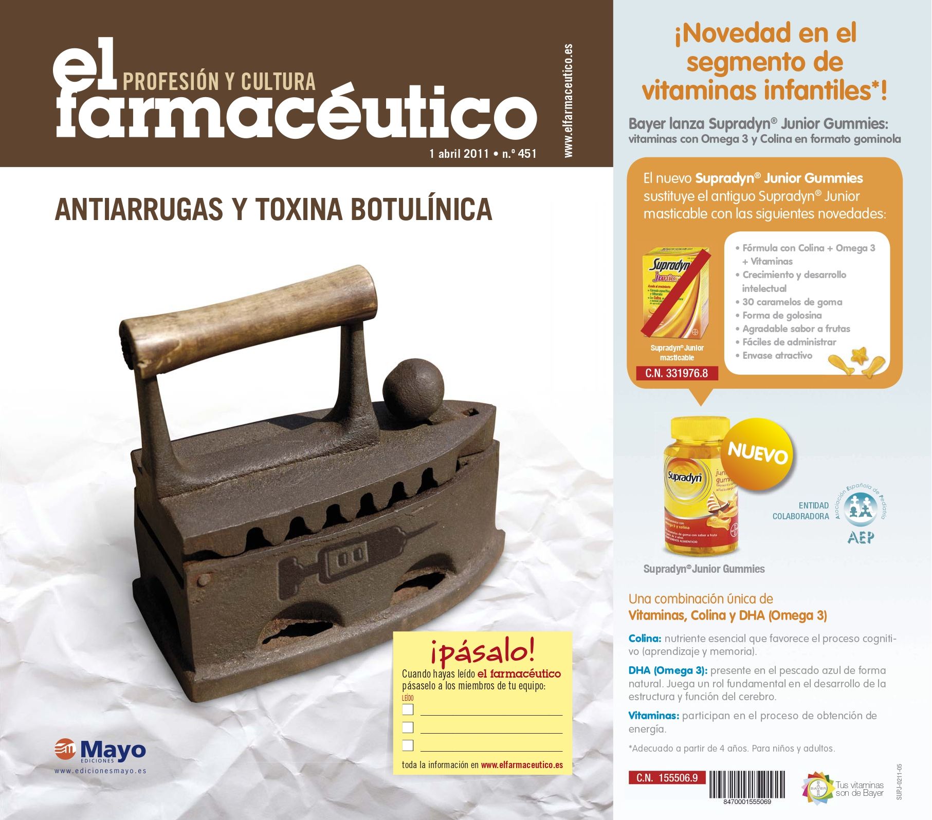 Antiarrugas y toxina botulínica
