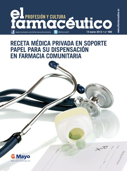 Receta médica privada en soporte. Papel para su dispensación en farmacia comunitaria