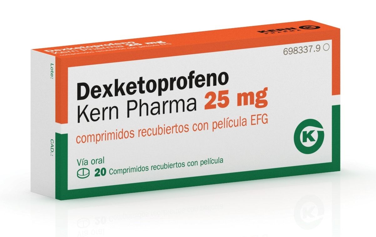 Kern Pharma amplía su vademécum con Dexketoprofeno Kern Pharma EFG