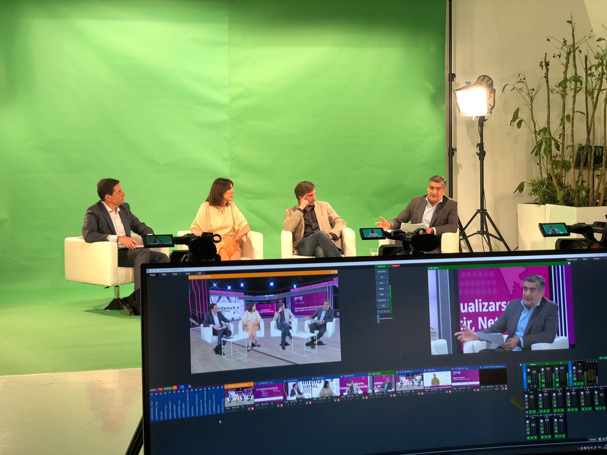 Manuel Martínez del Peral, Lucía Arroyo, Ignacio de Pinedo Palomero, y Jorge Vázquez Valcuende.