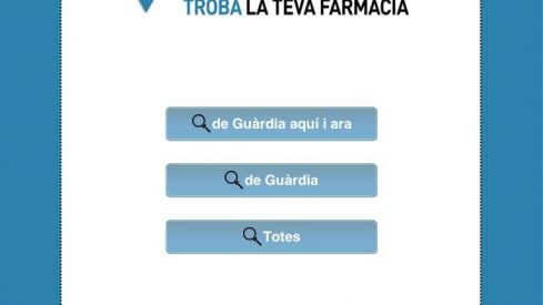 El COF de Tarragona crea una APP para localizar las farmacias de guardia más cercanas