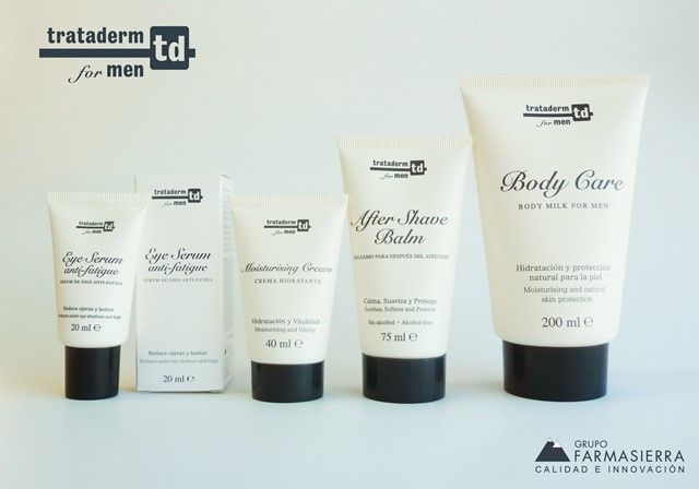 Trataderm for men, nueva línea de cuidado facial y corporal para el hombre