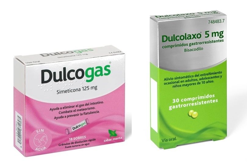 Dulcogas y Dulcolaxo, tándem perfecto para los problemas de estreñimiento, gases e hinchazón