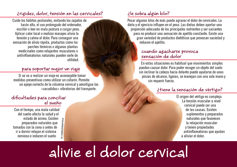 Me duelen las cervicales…»