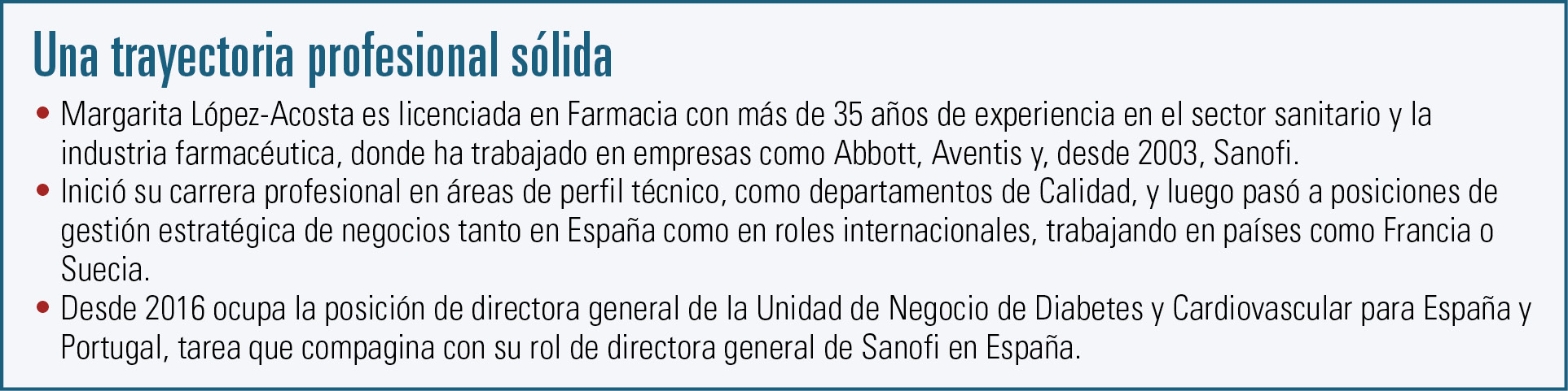 12 EF589 MUJER Y FARMACIA Margarita Lopez recuadro