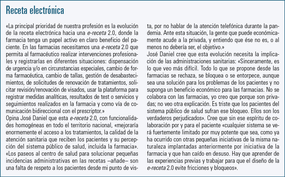 16 EF594 UN DIA EN LA FARMACIA Jose Manuel Carballeira recuadro