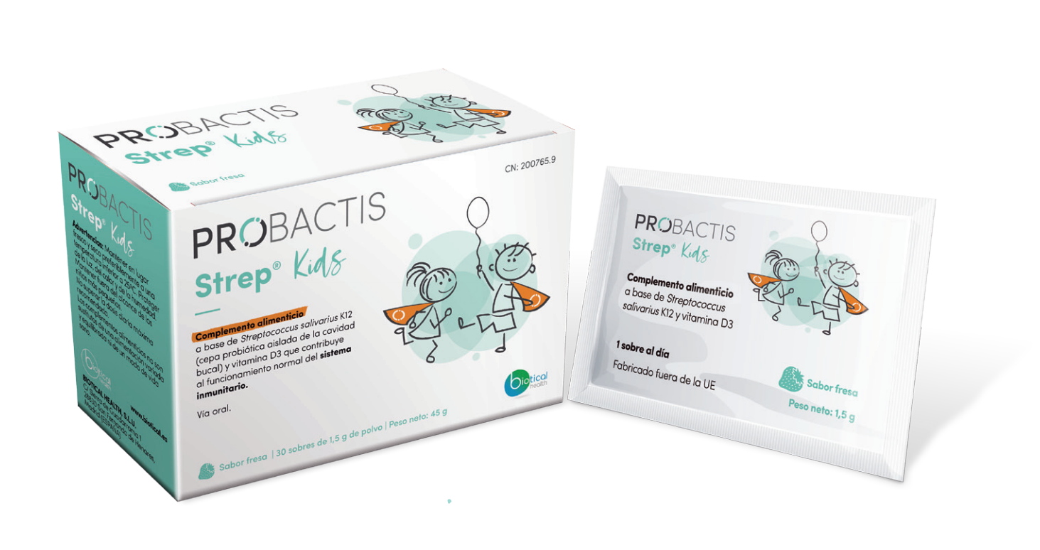 PROBACTIS Strep®, Probiótico Vías Respiratorias