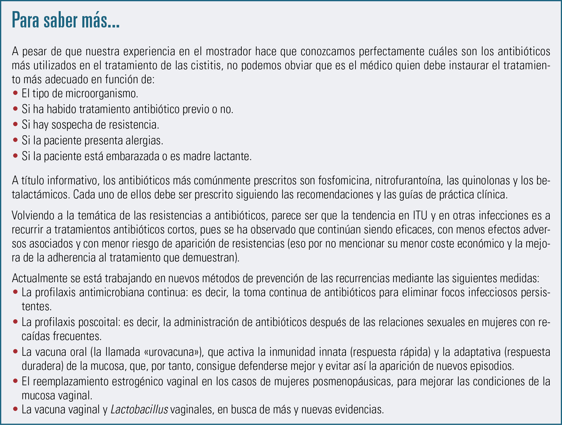 17 EF599 PROFESION prevencion de la cistitis recuadro